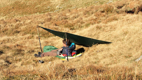 Lightweight tarps for quick and easy outdoor shelters