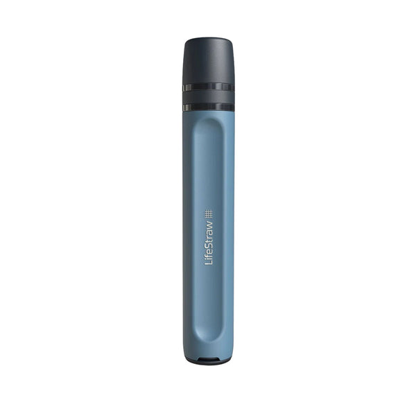 LifeStraw peak series personal water filter straw in Mountain Blue colour 