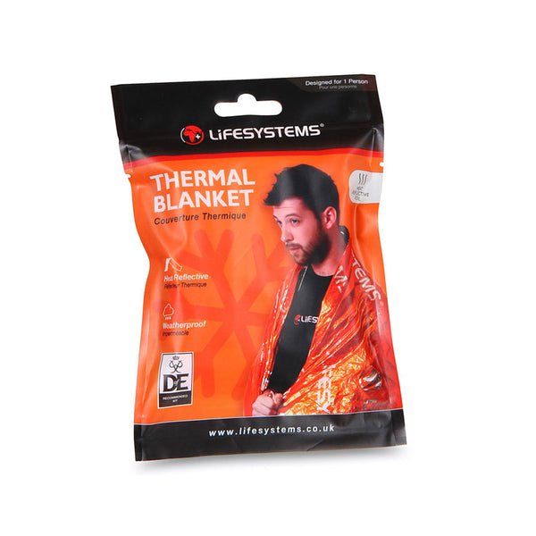 Lifesystems Thermal Blanket in its packaging pouch