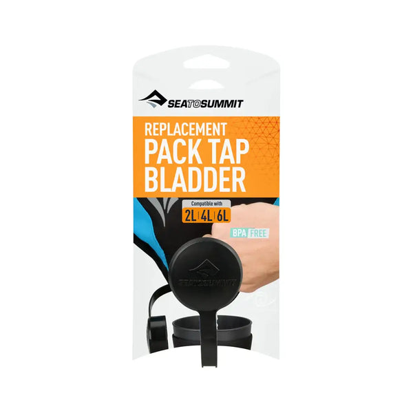 Sea To Summit Pack Tap Replacemnt Bladder for Up To 6 Litres shown in its packaging 