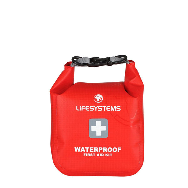 Front detail of Lifesystems waterproof first aid kit bag