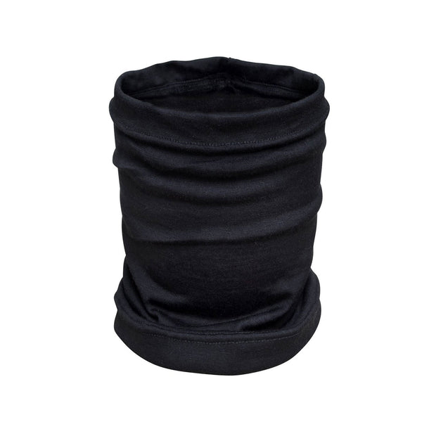 Sub Zero merino wool thermal head over in black photographed on a white background