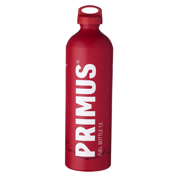 Studio shot on a white background of Primus fuel bottle in 1500ml red 