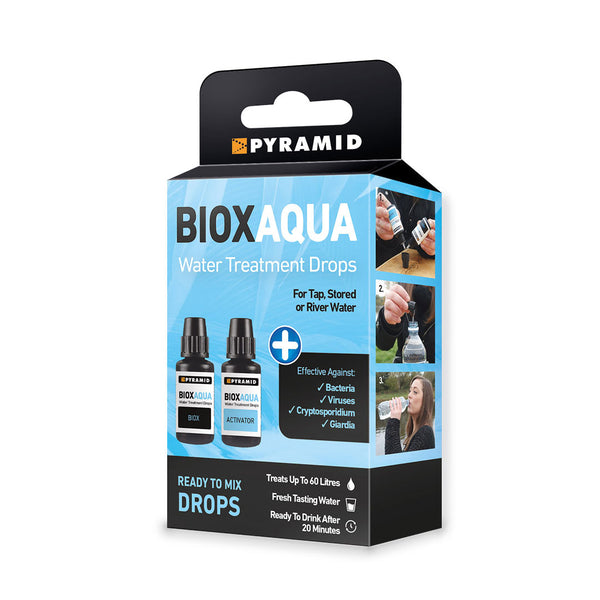 Pyramid Biox Aqua Chlorine Dioxide Water Purification Drops